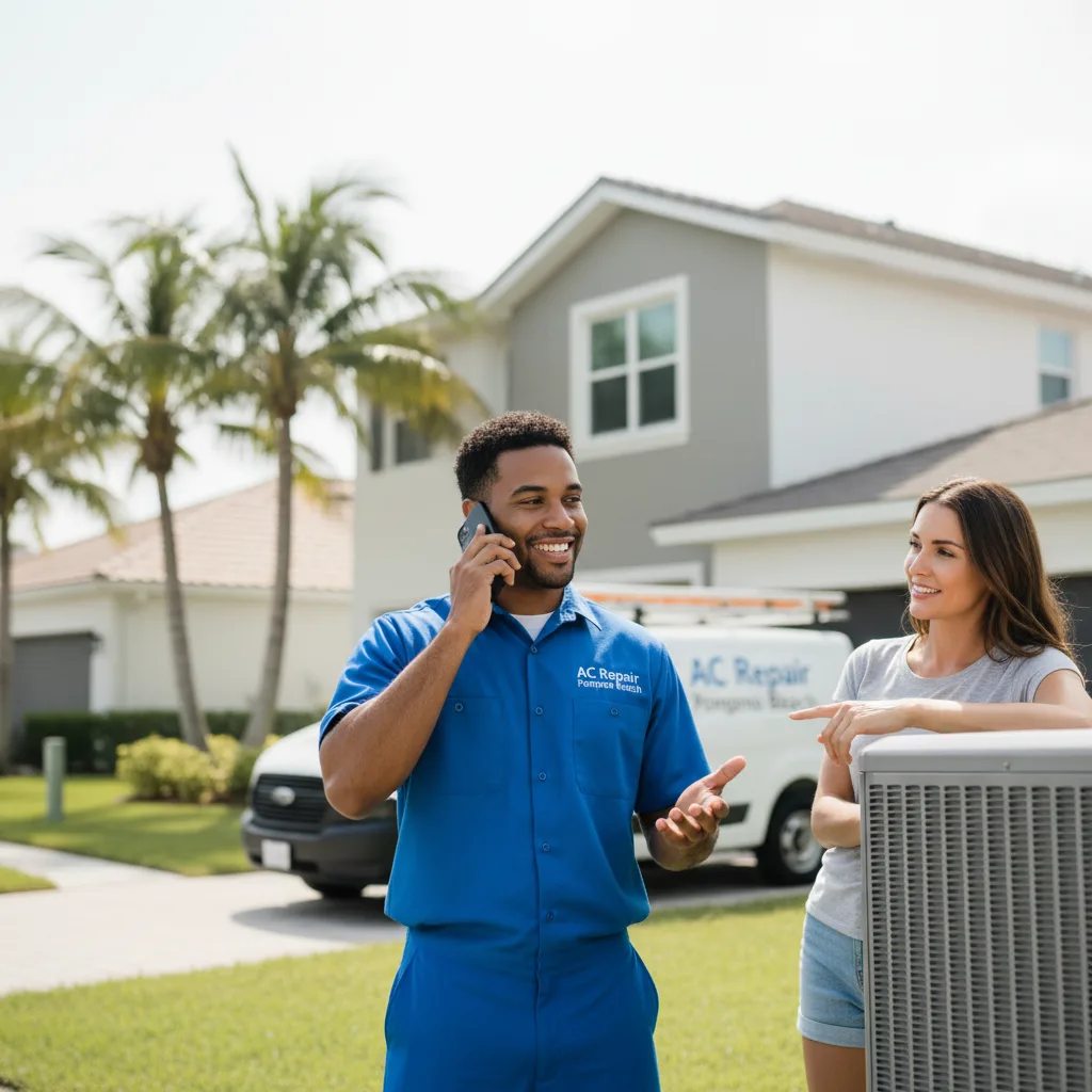 AC Repair Pompano Beach customer support in Harborcreek